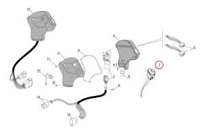 Joystick hidraulic Manitou 794722 - Img 3