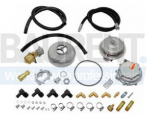 Kit carburator si vaporizator utilizat pe Nissan cu motor D11 stivuitor LPG