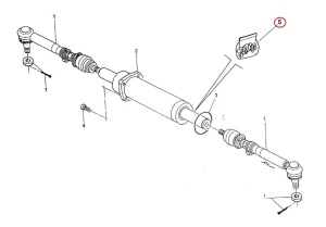 Kit reparatie cilindru directie Manitou 549880 - Img 3
