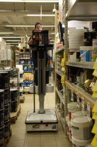 Mini nacela 4m Order Picker Bravi Spin Go - Img 3