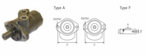 Motor hidraulic pentru nacela Teupen Leo 23GT, 25T