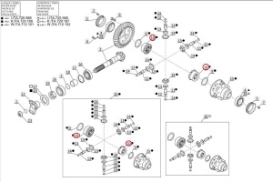 Pinion diferential Manitou 562477