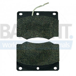 Placute de frana CASE 123575