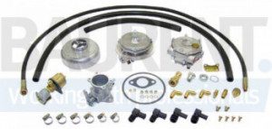 Set carburator si vaporizator utilizat pe Toyota 3FG60 cu motor 2F stivuitor LPG