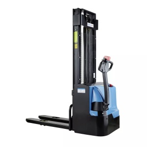 Transpalet electric cu catarg 1200kg 3000 mm - Hanselifter E-DH1230MG - Img 3