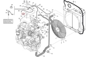 Vas de expansiune lichid răcire Manitou 52532215