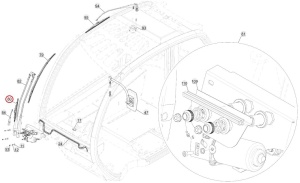 Ansamblu stergator Manitou 746458 - Img 3
