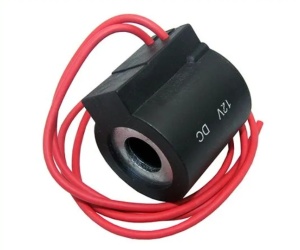 Bobină electromagnetică 12V 13x37 mm pentru electrovalve hidraulice