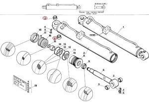 Bucsa brat telescopic Manitou 182264 - Img 3