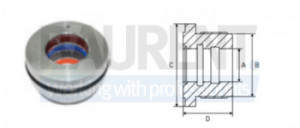 Cap cilindru 35x35x70x40,2 mm rampa hidraulica DHOLLANDIA