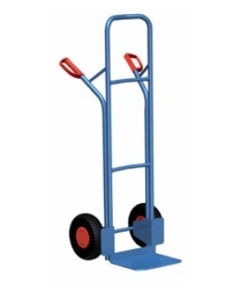 Carucior de mana Variofit 250kg, roti pline, h 1310mm