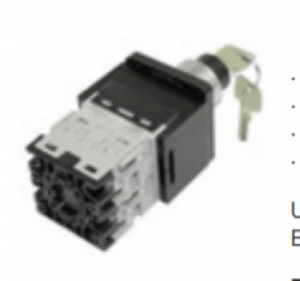 Comutator 3 pozitii pentru nacele Manitou