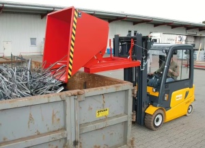 Container basculabil pentru stivuitor -0.5mc - Bauer AK 50 