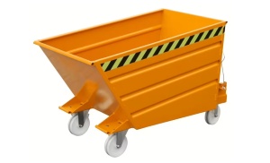 Container stivuitor cu functie de basculare 0.5mc 750kg, Bauer VD 500 - Img 3