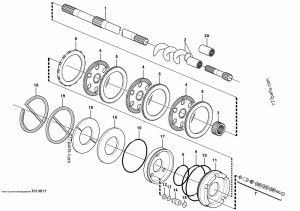 Disc frana Volvo VOE11709332 BL60, BL 61, BL70, BL71 - Img 3