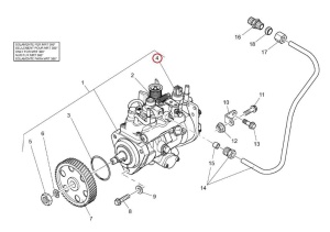 Electromagnet oprire motor Manitou 601673