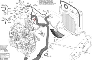 Furtun vas de expansiune Manitou 271525