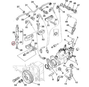 Garnitură injector Manitou 746412 - Img 2