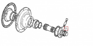 Garnitura John Deere ptr tractoare