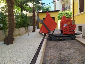 Kit bena basculabila pentru minidumper cu senile Stark 8 - Img 2