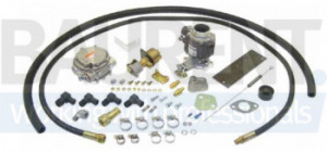 Kit carburator si vaporizator utilizat pe motor Toyota 4Y stivuitor LPG