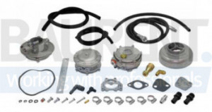 Kit carburator si vaporizator utilizat pe Nissan cu motor J15 stivuitor LPG
