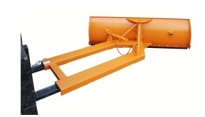 Lama pentru ferit zapada cu arc pt furcile de stivuitor latime 2100mm Bauer SCH-F-210 - Img 3