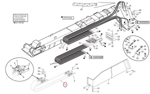Lant brat telescopic Manitou 584850 - Img 2