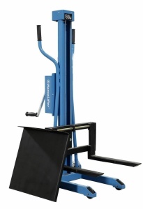 Platforma ridicare cu manivela 80kg, H 1100 mm Hanselifter HWHH80 - Img 2