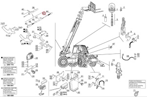 Senzor brat telescopic Manitou 235317 - Img 3