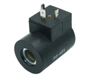 Solenoid 12V 14x50 mm - tip Hirschmann