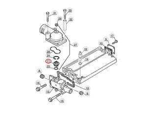 Termostat motor Manitou 604553 - Img 2