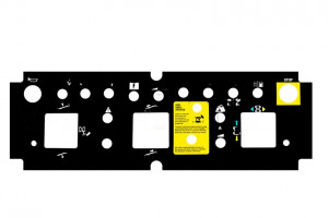 Autocolant telecomanda nacela Genie 82456 S-60, S-65, S-60X, S-60XC, S-65X, S-65XC
