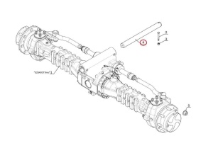 Bucsa suspensie punte Manitou 224371