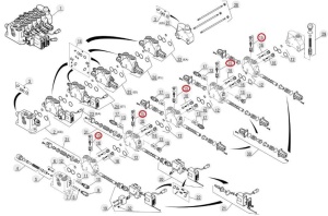 Distribuitor hidraulic Manitou 603509