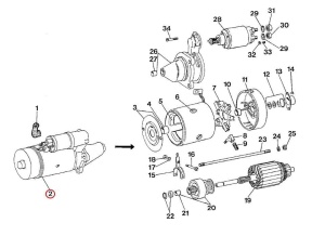 Electromotor Manitou 129882