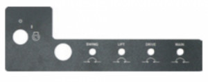 Eticheta - autocolant pentru nacela marca Snorkel AB80J €‘AB85(R)J €‘A80J €‘A, TBA50RD, TBA80, TB80