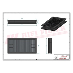 Filtru de aer securitate SA16745, SA 16745 - Img 2