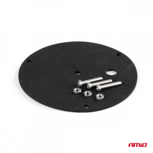 Girofar cu 18 leduri 12/24V -W213b, prindere pe 3 suruburi R65 R10 IP56