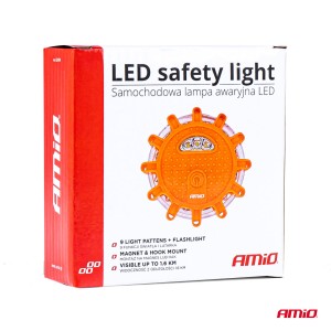 Lampa stroboscop portabila cu functie de iluminare 3xAAA IP65 12SMD + 3SMD - Img 4