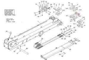 Patina brat telescopic Manitou 500090 - Img 2