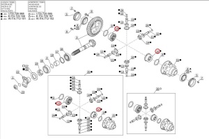 Pinion diferential Manitou 562477 - Img 2