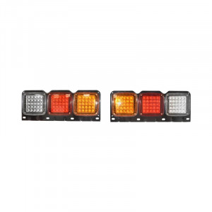 Set lampi spate camion cu LED 550×200 12/24V - Img 3