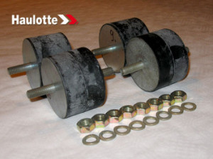 Set motor silent bloc nacela Haulotte H25TPX / HB76J, H23TPX / HB68J, H21TX / HB62, H18SDX, H15SD / H15SDX, H12SD / H12SDX, H18SX / H18SXL, H15SX / H15SXL, H12SX / H12SXL