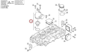 Termostat complet cu carcasă Manitou 704637