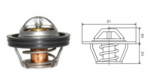 Termostat pentru nacele JLG 400S/460SJ, 510AJ, 450A/450AJ
