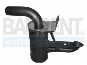 Toba de esapament - motor AR pentru buldoexcavator JCB 3CX