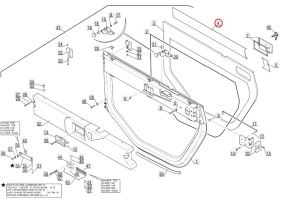 Autocolant identificare Manitou 563875 - Img 3