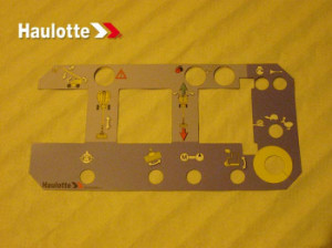 Autocolant telecomanda nacela telescopica Haulotte H14TX 307P229060