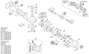 Bolt roata Manitou 943744